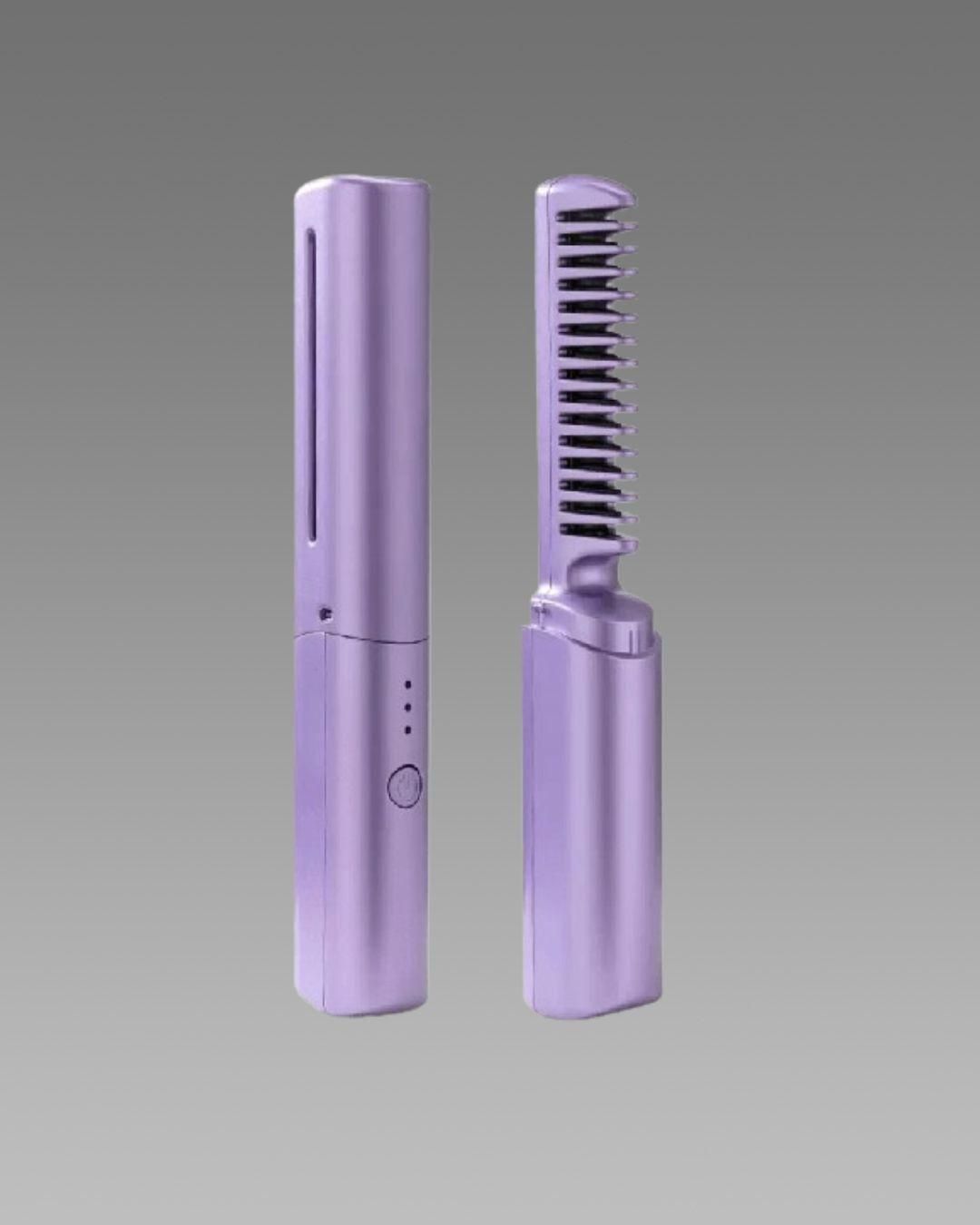 Portable Rechargeable Comb Hair Straightener