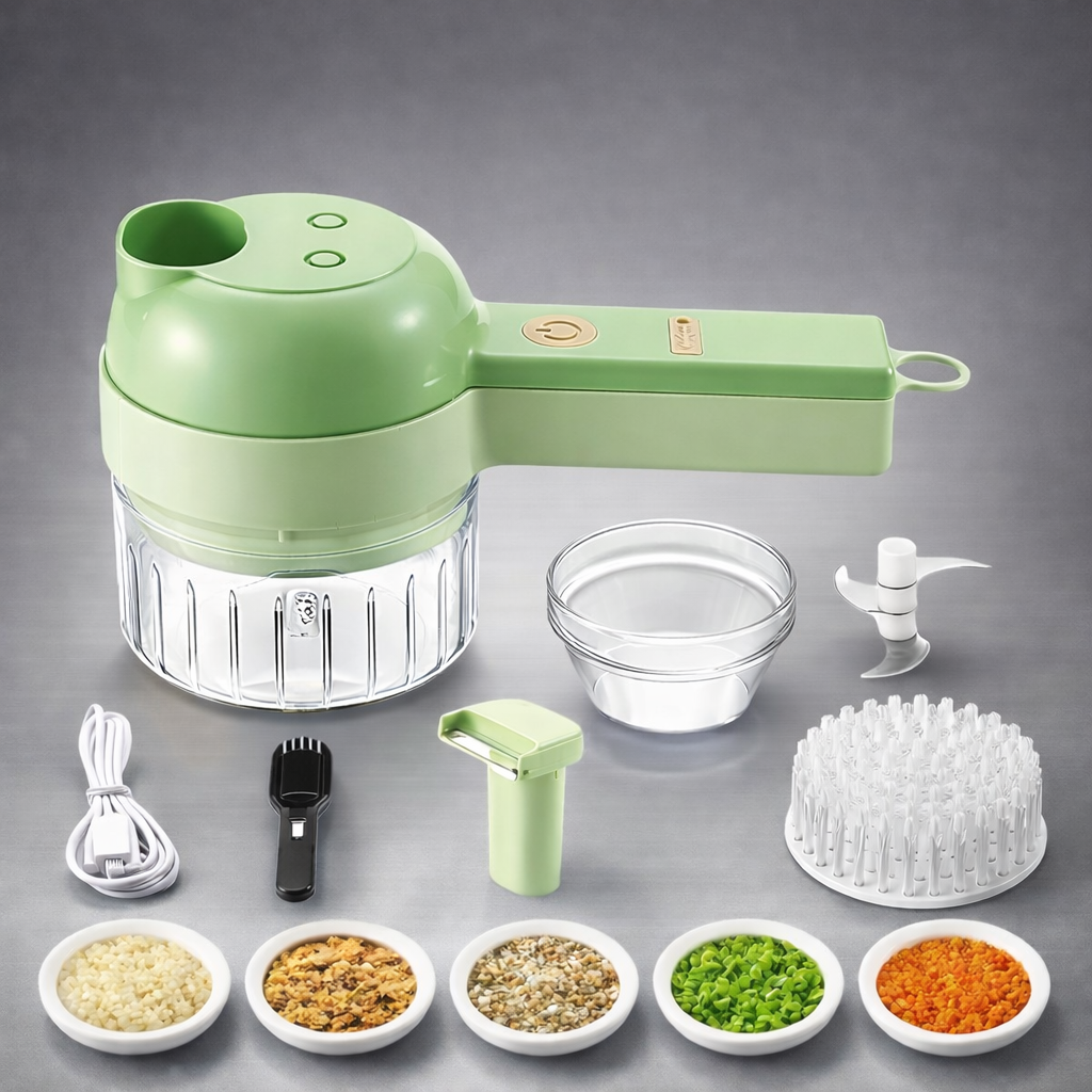 4 in 1 Electric Vegetable Cutter