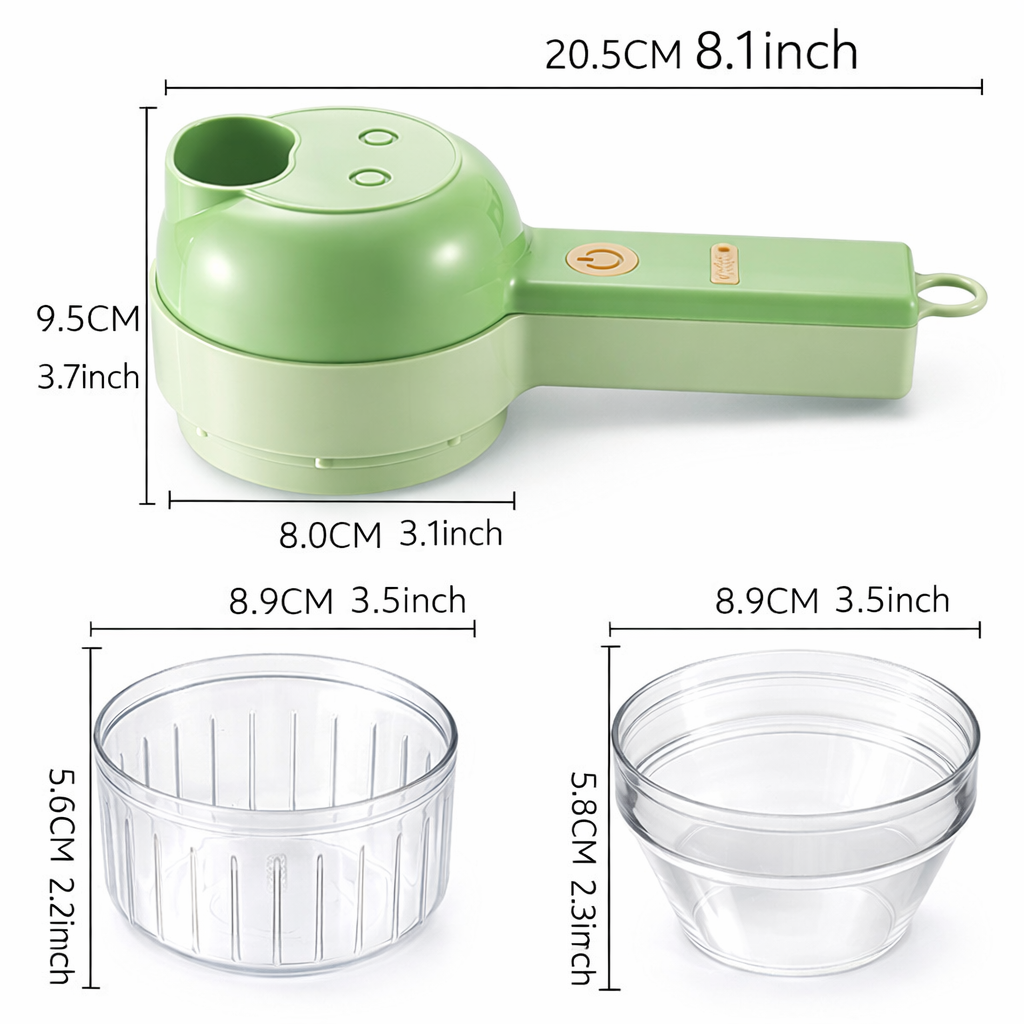 4 in 1 Electric Vegetable Cutter